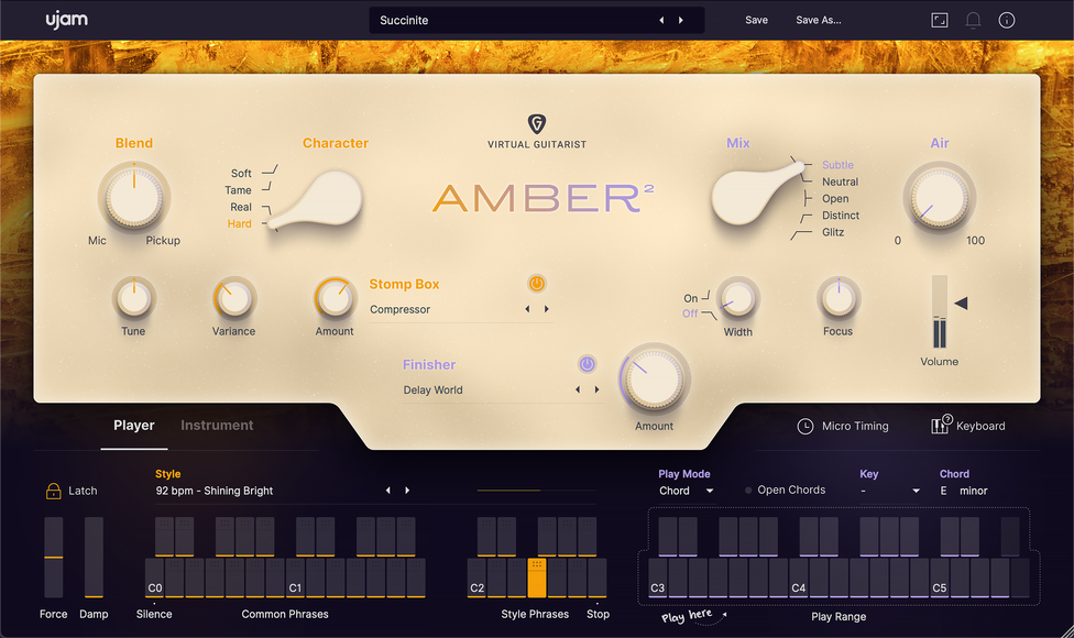 Ujam Amber 2 - Virtual Acoustic  Guitarist (Latest Full